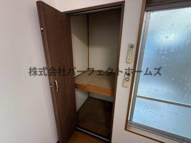 高柳2丁目テラスハウス　賃貸の収納|大きなものも収納できそうです