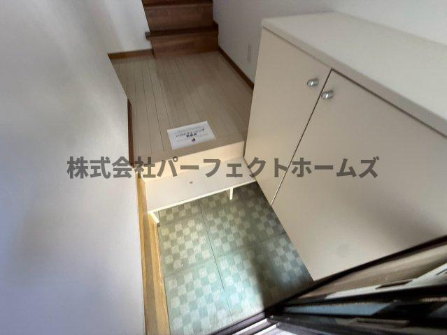 高柳2丁目テラスハウス　賃貸の玄関|玄関です