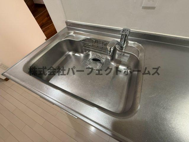 高柳2丁目テラスハウス　賃貸のキッチン|キッチンでお料理をお楽しみください