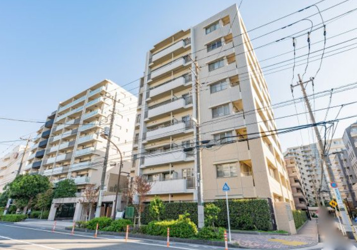 ライオンズステージ仙台堀川公園ウエストビラの外観