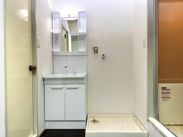 カースル50 A棟の独立洗面台|イメージ（同建物内別部屋の写真です）