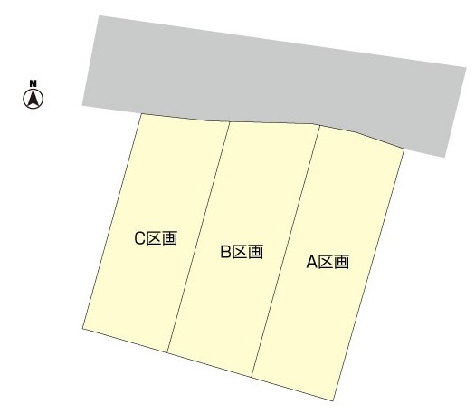 高須　建築条件なし　売土地　Ａ号地の土地図