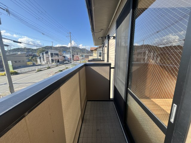 ヌーベル龍野のバルコニー