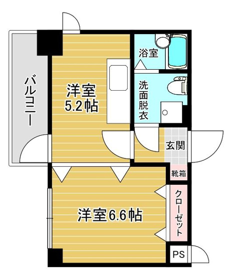 【間取り】 | リファレンス呉服町　プライスホームなら仲介手数料０円！HPに初期費用掲載！