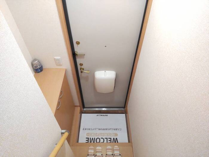 マルグリットＡＢ　Ａ棟の玄関