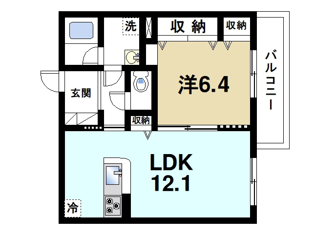 シャーメゾン　Ｎ　元町の間取り