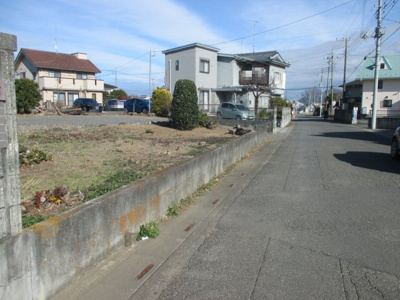 【前面道路含む現地写真】 | 熊谷市樋春 870万 土地