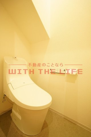 ボンシャンスMⅡ【キャッシュバック対象物件】のトイレ|落ち着いたトイレです