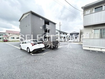 【駐車場】 | ＣＯＸⅡ | 駐車場に車を止められます