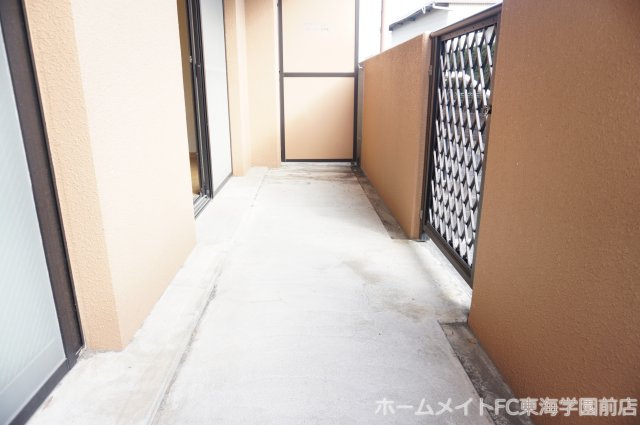 菊池郡菊陽町新山２丁目の賃貸マンションのバルコニー