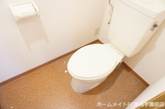 菊池郡菊陽町新山２丁目の賃貸マンションのトイレ