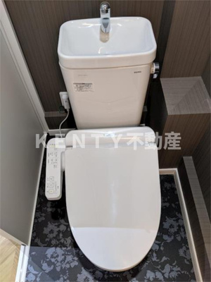 【トイレ】 | イリス大森町 | 清潔感のあるトイレです