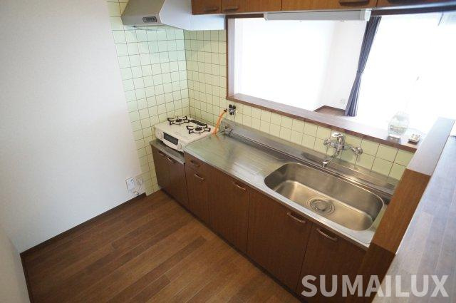 合志市須屋の賃貸マンションのキッチン