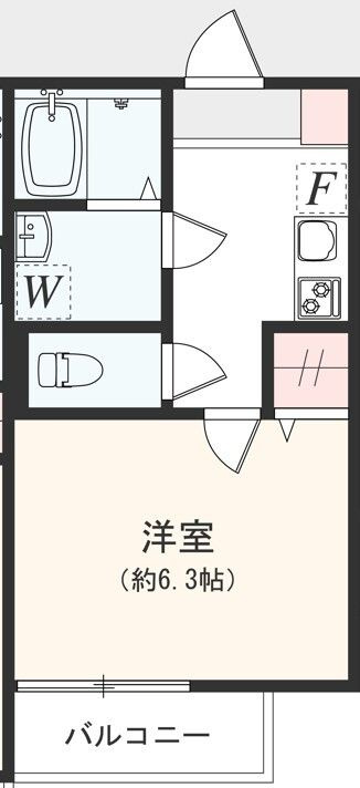 アザーレ・バモス生田の間取り