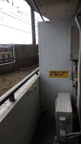 レジオンス上石神井のバルコニー