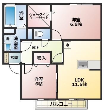 【間取り】 | スプランデュール A棟