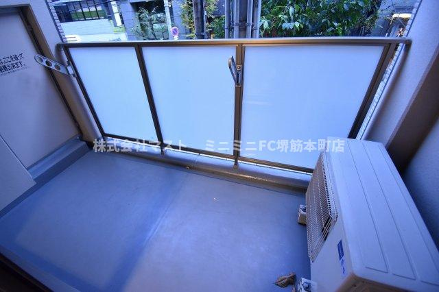 Peridot 内平野町のバルコニー