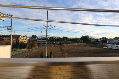 【展望】 | 清瀬市中里4丁目　平成27年築 | バルコニーは南向きにつき陽当たり良好