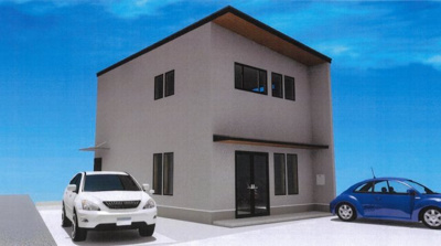 【外観パース】 | 稲荷町テナント | イメージです