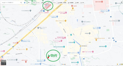 【地図】 | 稲荷町テナント