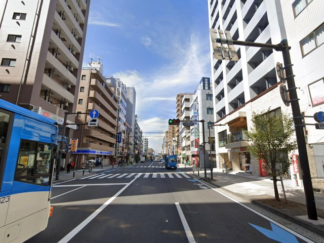 布施ビルの周辺