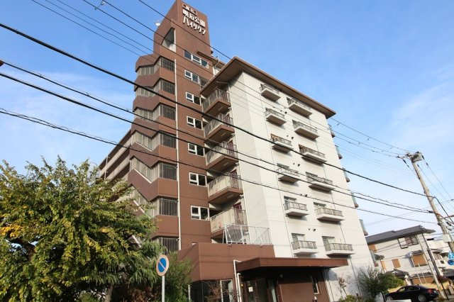 藤和明石公園ハイタウン壱号棟の外観