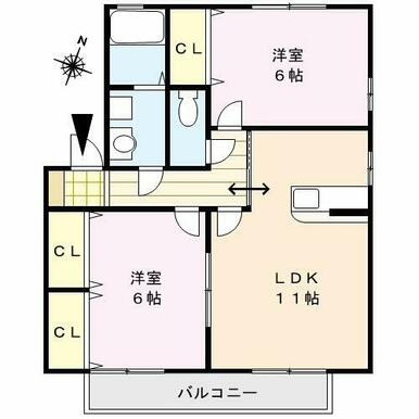 ラヴィーンコートの間取り