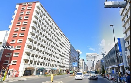 ヴァン・ヴェール新宿の外観