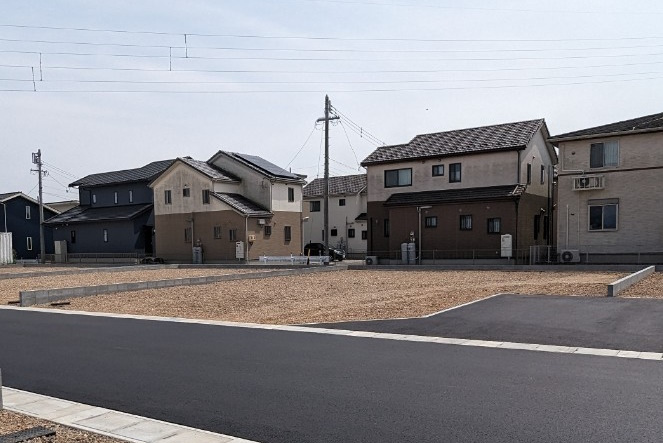 10区画分譲地　呂久の外観