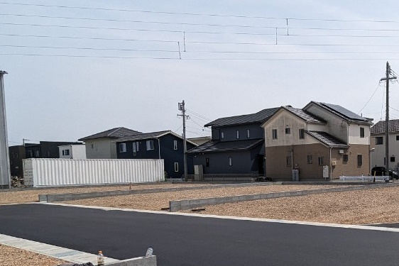 10区画分譲地　呂久の外観