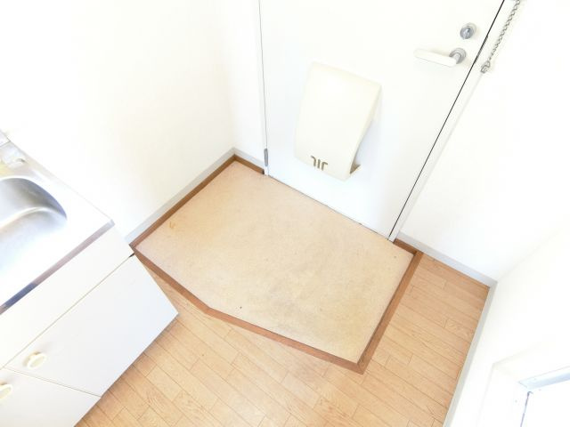 サンハイツＡの玄関