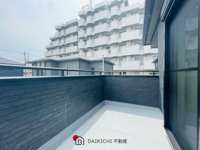 【バルコニー】 | 熊谷市銀座　タマタウン熊谷銀座　新築戸建　　全5棟　3号棟　