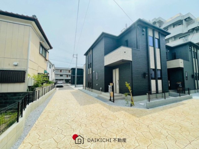 【前面道路含む現地写真】 | 熊谷市銀座　タマタウン熊谷銀座　新築戸建　　全5棟　3号棟　