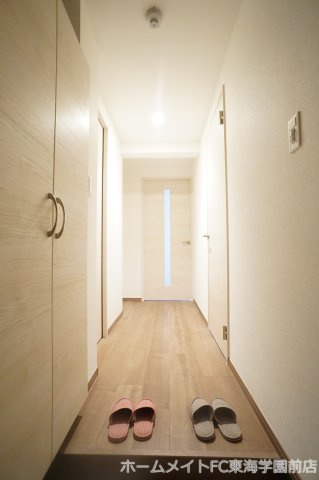 熊本市北区鶴羽田４丁目の賃貸マンションの玄関
