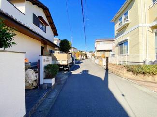 【前面道路含む現地写真】