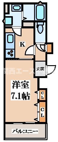 【間取り】 | クリエオーレ俊徳町