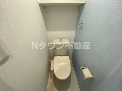 【トイレ】 | ハーモニーテラス清水Ⅲ | 落ち着いた色調のトイレです