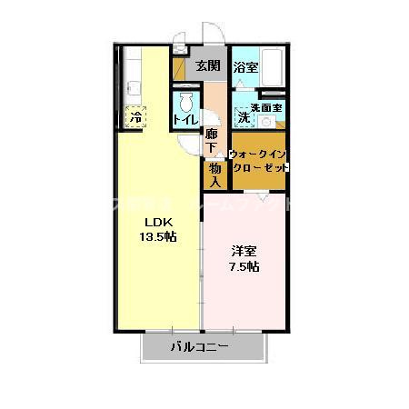 【間取り】 | グリーンコート貝塚３号館