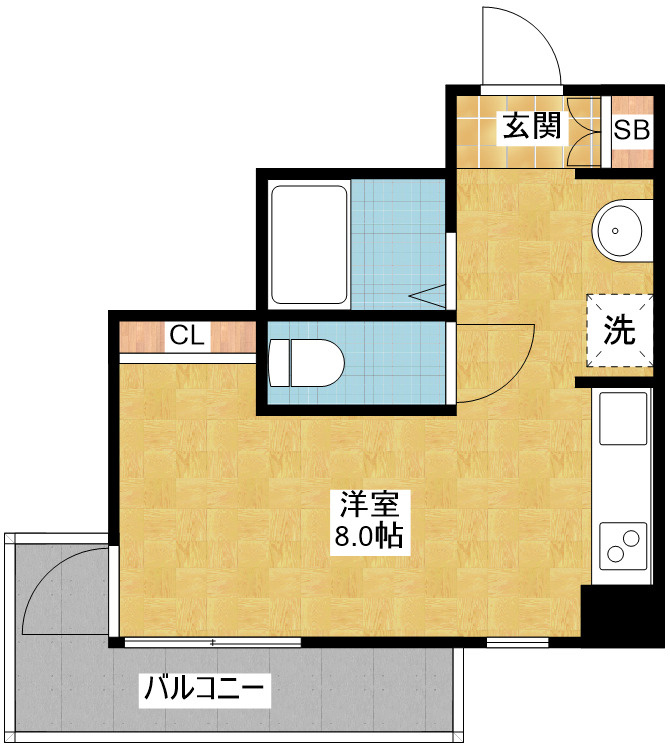 メゾン覚王山|名古屋市の賃貸ならMy賃貸の間取り|メゾン覚王山