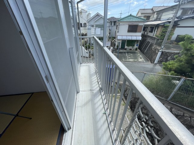 パークハイツ山手のバルコニー
