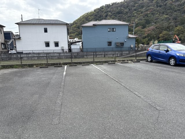 グリーンハイツの駐車場