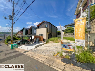 【前面道路含む現地写真】 | 宇治市木幡平尾　2区画　D号地　売土地　建築条件付き