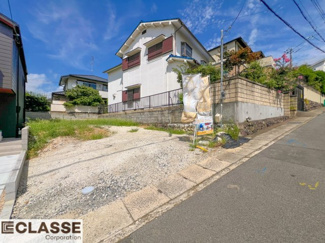 【前面道路含む現地写真】 | 宇治市木幡平尾　2区画　D号地　売土地　建築条件付き