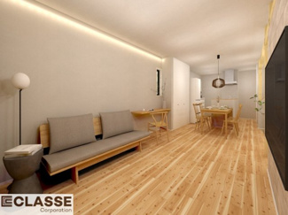 【完成予想図】 | 宇治市木幡平尾　2区画　D号地　売土地　建築条件付き | 弊社標準仕様（アトリエスタイルハウス仕様）では、耐震等級3相当が標準です。間取りにもよりますので、設計士に確認しながら、ご希望の間取りとの兼ね合いで考えていきましょう。