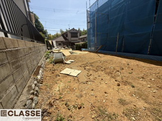 【前面道路含む現地写真】 | 宇治市木幡平尾　2区画　D号地　売土地　建築条件無し