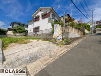 【前面道路含む現地写真】 | 宇治市木幡平尾　2区画　D号地　売土地　建築条件無し