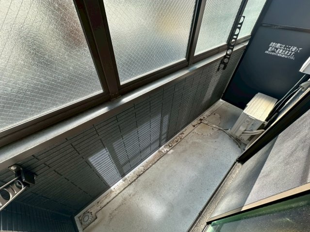 アビタ住吉駅前のバルコニー