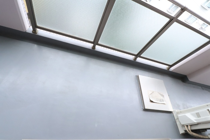 フジ・ヴェール法蓮寺山のバルコニー