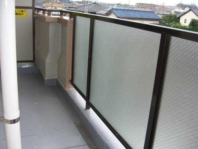 カームパークのバルコニー