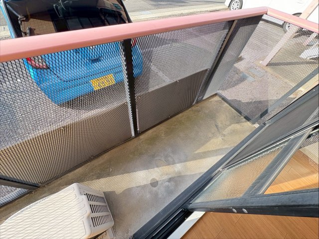 メゾンプレミールBのバルコニー